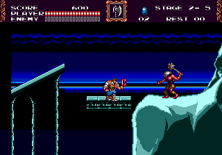 Vampire Killer screenshot 3 for Sega Mega Drive
